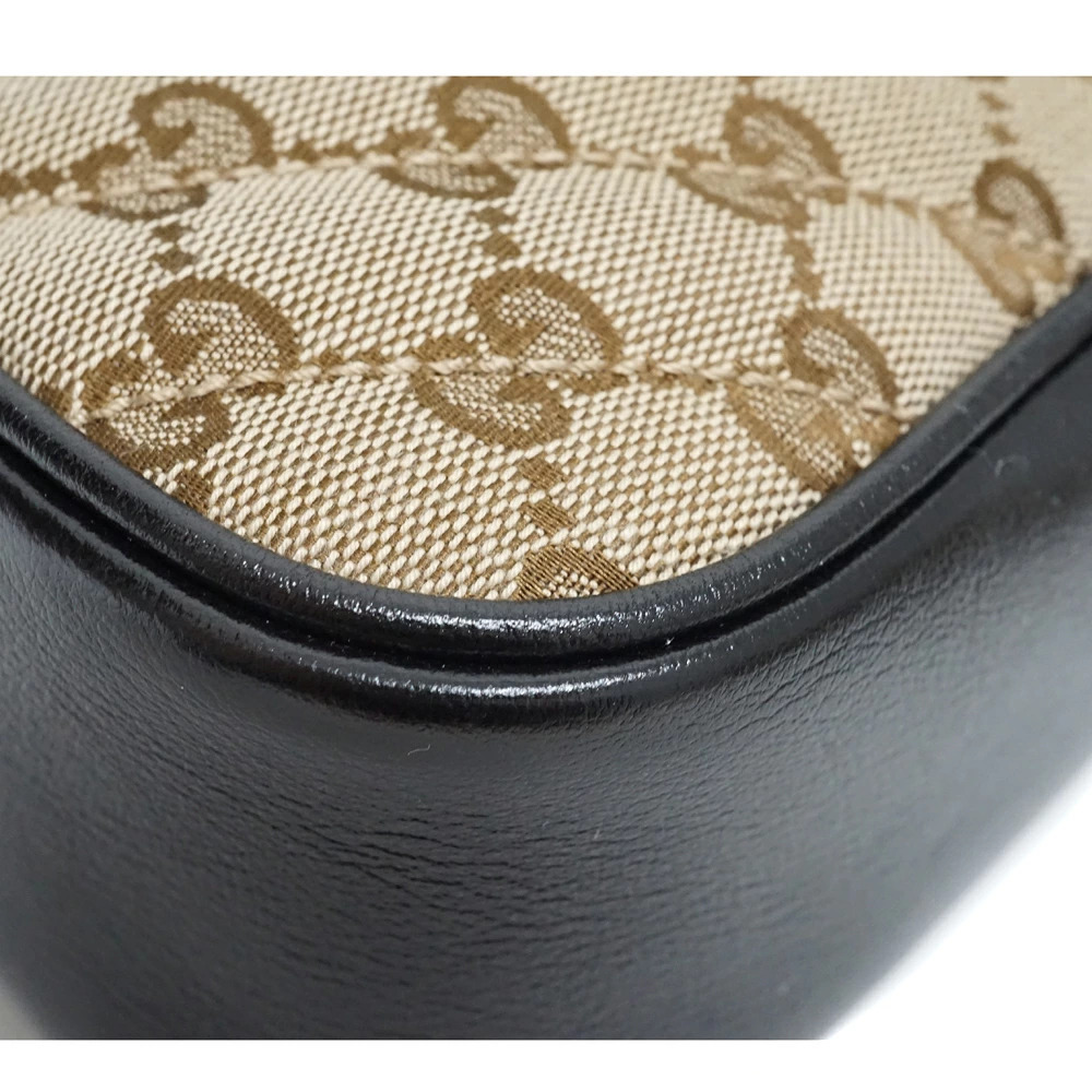 Gucci Shoulder Bag Brown GG Marmont - Picture 6 of 10